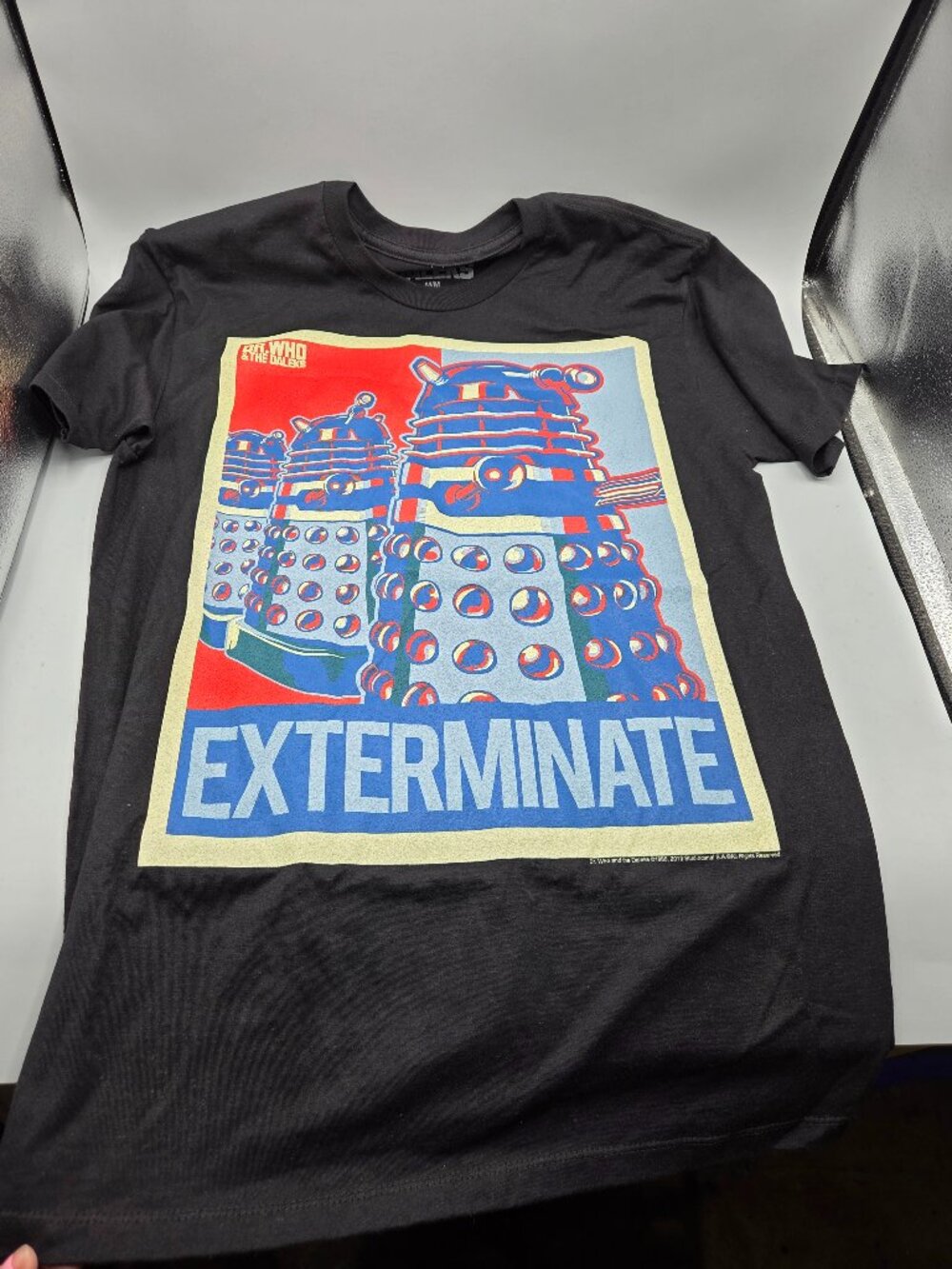 Doctor Who and the Daleks EXTERMINATE T-Shirt Mens Size Medium NWOT